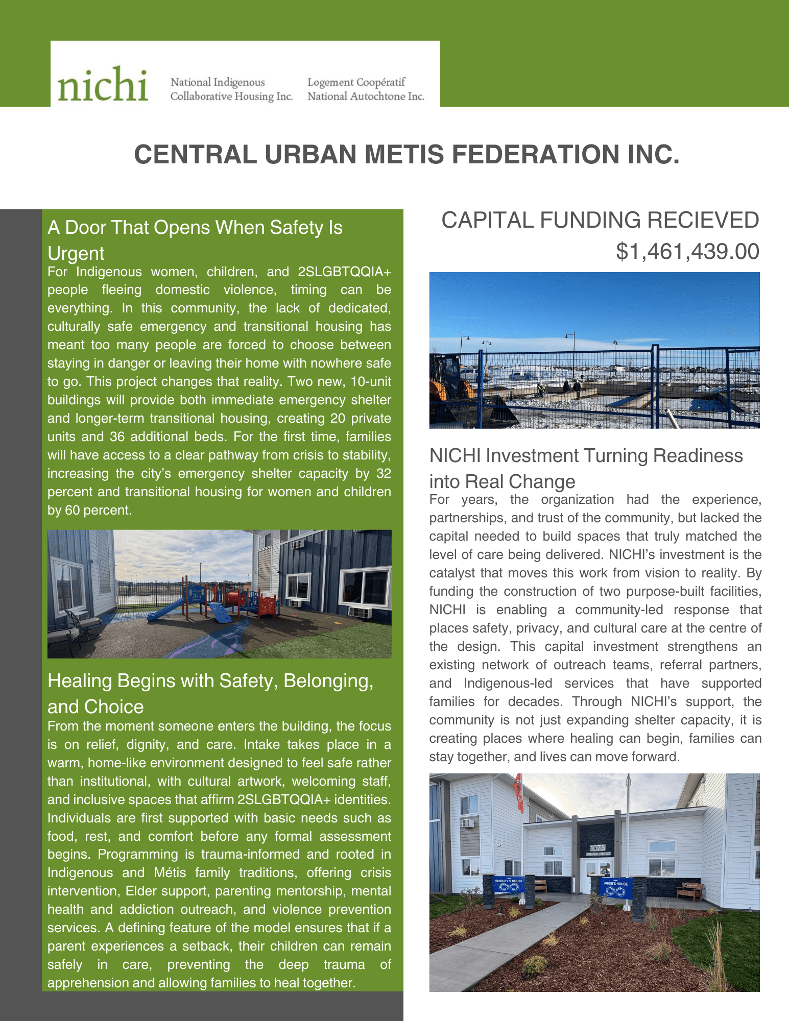 Central Urban Metis Federation
