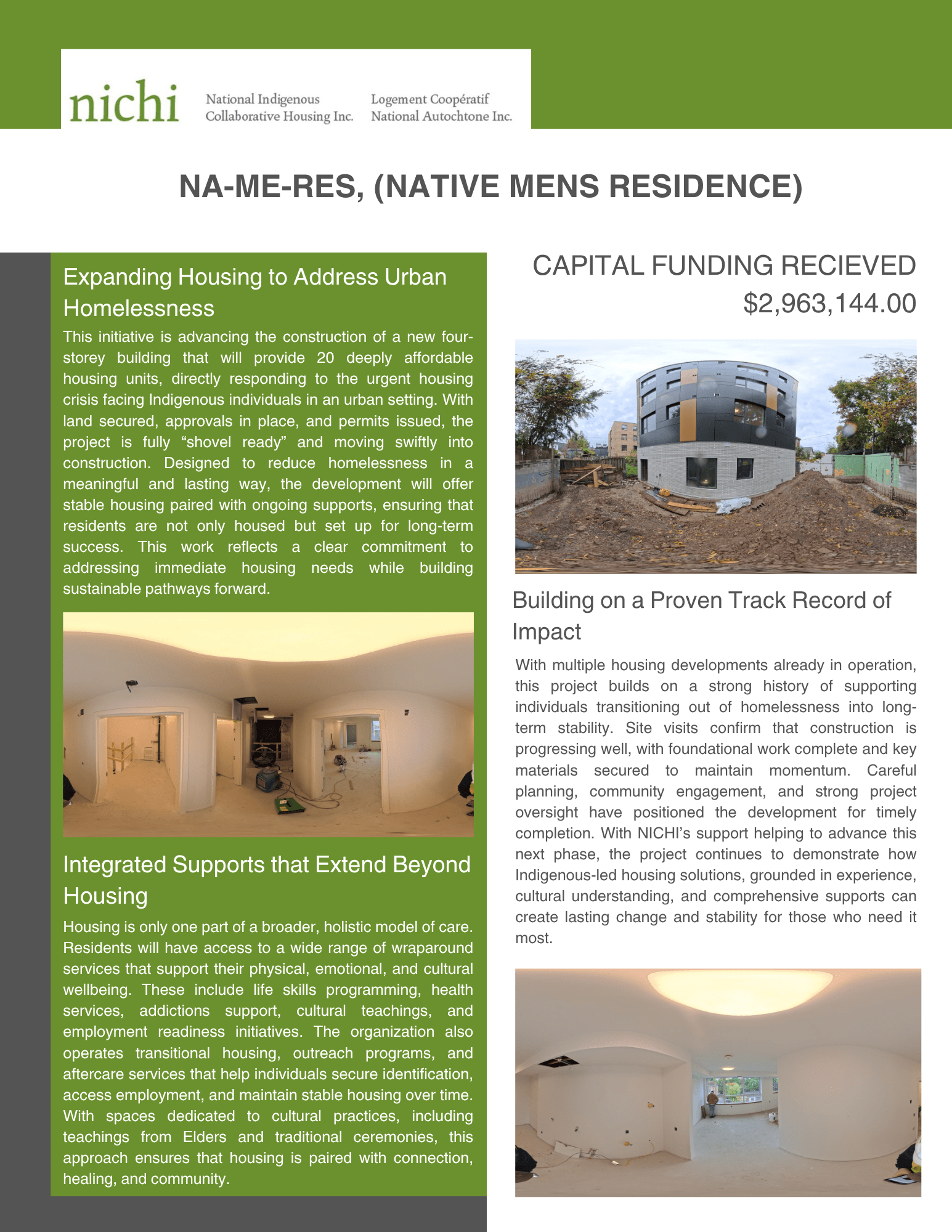 Na-Me-Res- (Native Mens Residence)
