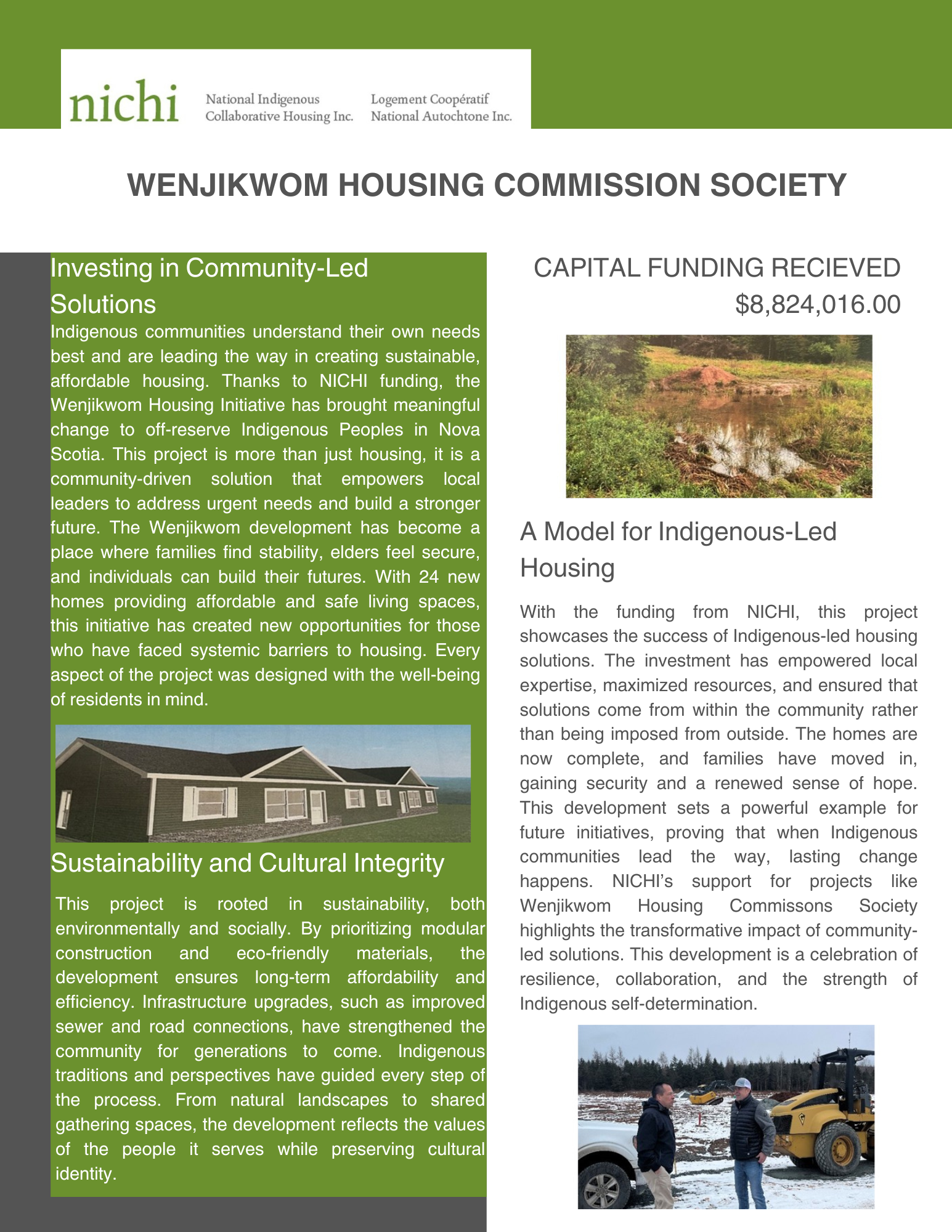 Wenjikwom Housing Commission Society